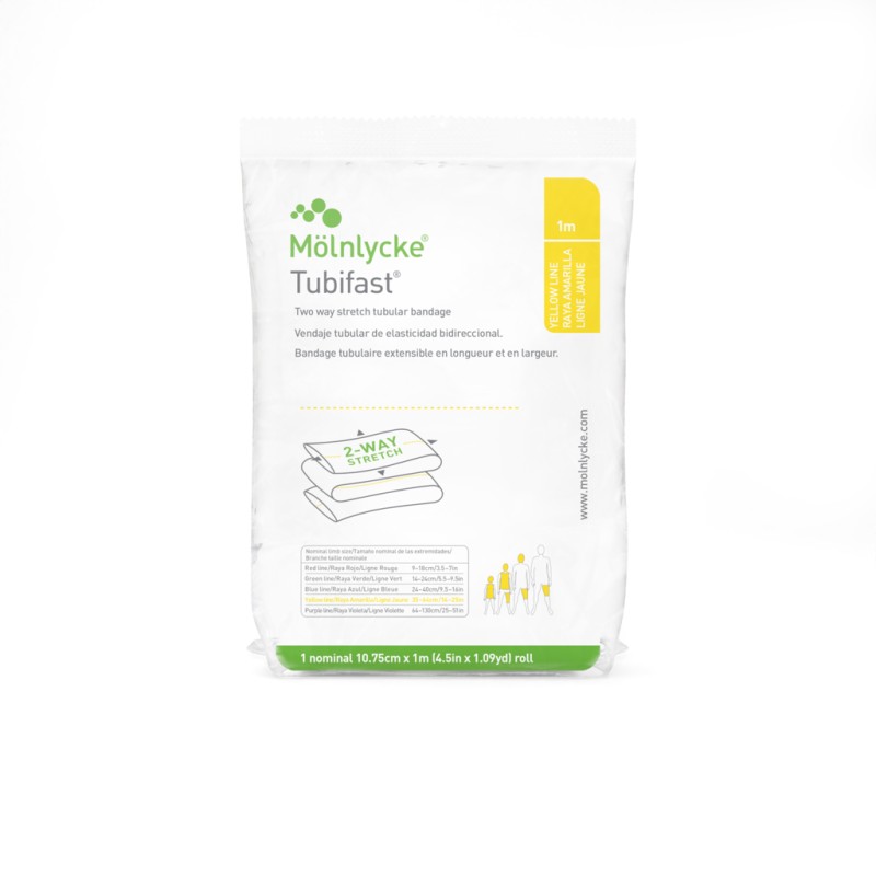 Tubifast Geel 10,75cmx1m | 1st