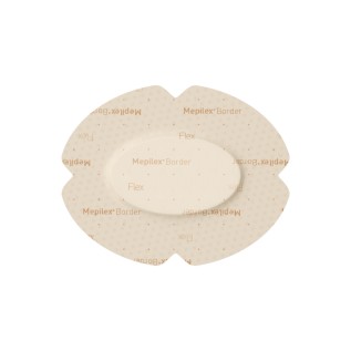 Mepilex Border Flex Oval 7,8x10cm | 5st