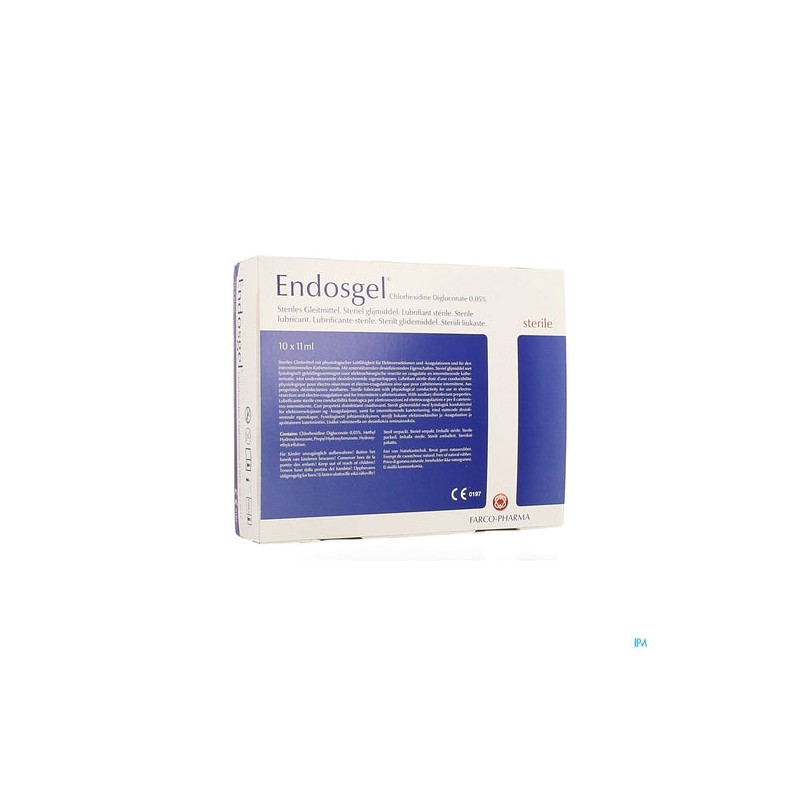 Endosgel Steriel Glijmiddel 10x11ml