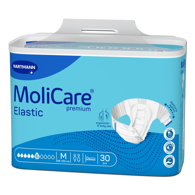 MoliCare Premium Elastic 6D 30pcs | Medium