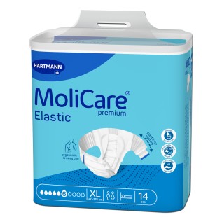 MoliCare Premium Elastic 6D 14st | Extra Large