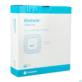 Biatain Mousse Adhésive 12,5x12,5cm | 10pcs