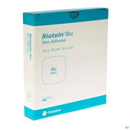 Biatain Ibu Mousse Non-Adhésive 10x10cm | 5pcs