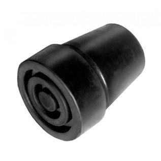 Dop voor wandelstok (19mm) zwart | 1st