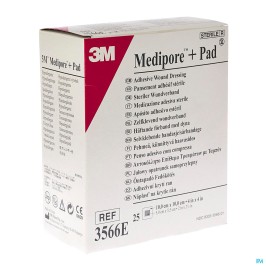 Medipore + Pad 10x10cm | 25st