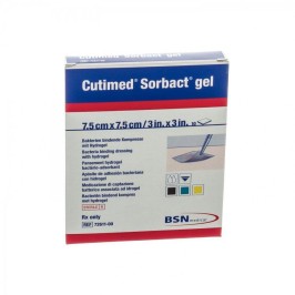 Cutimed sorbact gel 7,5x7,5cm | 10pcs