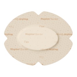Mepilex Border Flex Oval 7,8x10cm | 5st