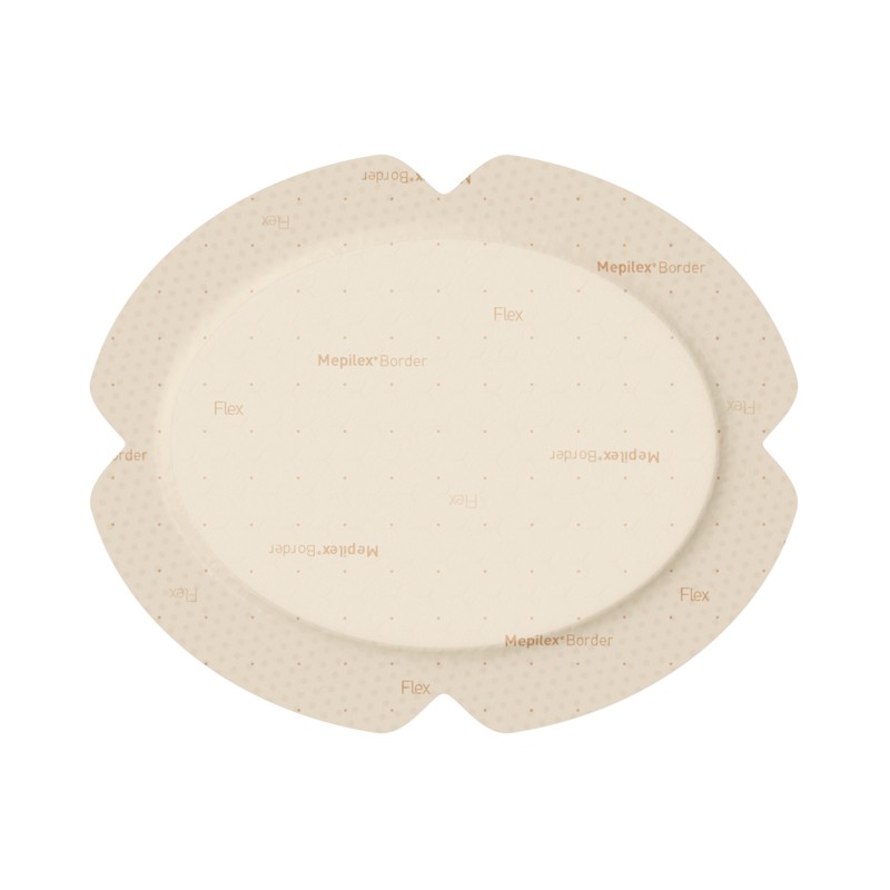 Mepilex Border Flex Oval 13x16cm | 5st
