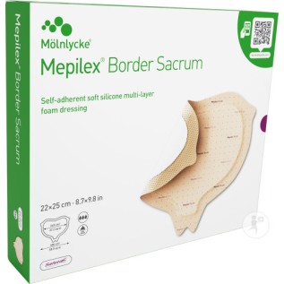 Mepilex Border Sacrum 22x25cm | 5st