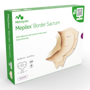 Mepilex Border Sacrum 16x20cm | 5pcs