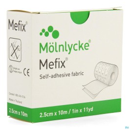 Mefix Sparadrap en rouleau | 2,5cmx10m