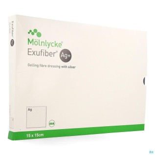 Exufiber Ag+ 15x15cm | 10pcs