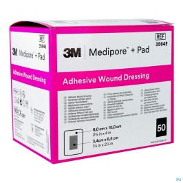 Medipore + Pad 6x10cm | 50pcs