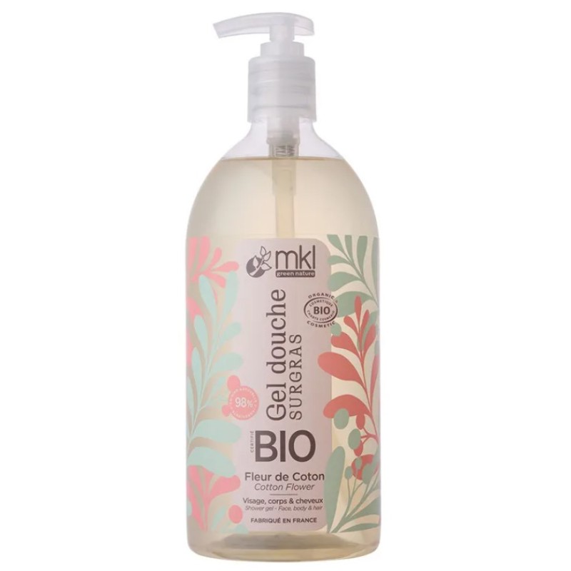 MKL Gel Douche BIO | Fleur de Coton | 1L