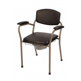 Chaise percée noir |1pc